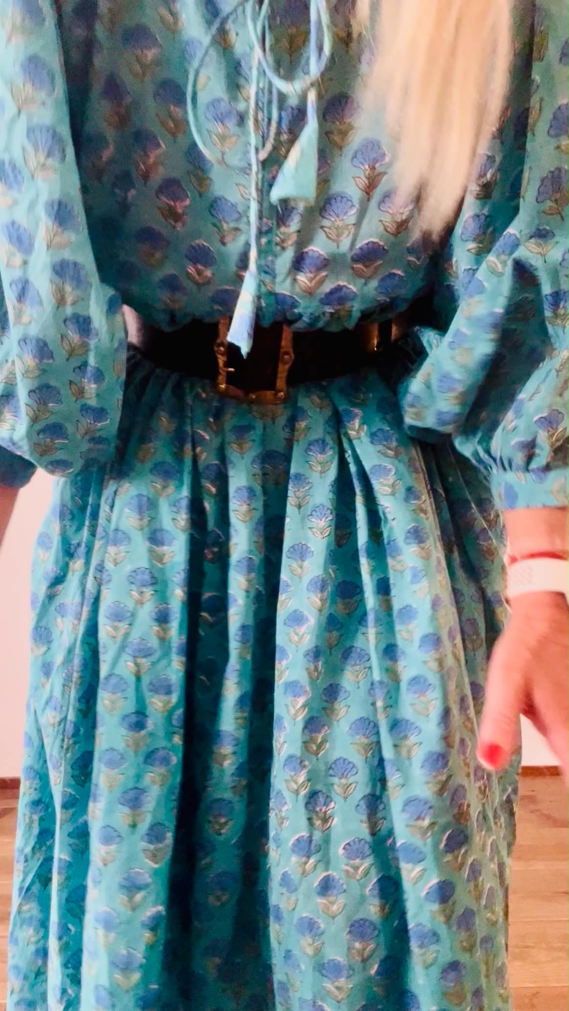 Dress Aqua Muse