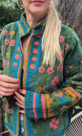 Emerald Bloom Jacket