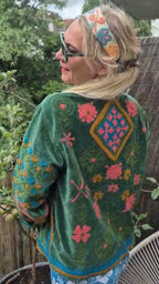 Emerald Bloom Jacket